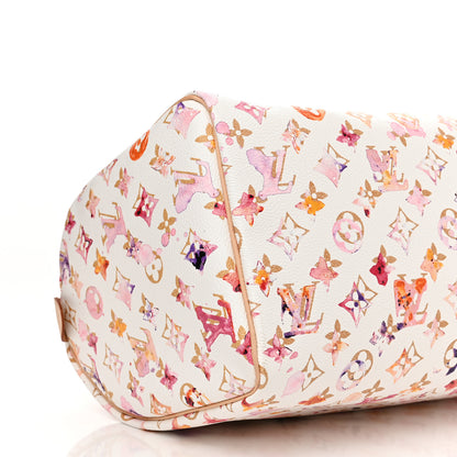 Louis Vuitton Watercolor Aquarelle Speedy 30 White 9 of 10