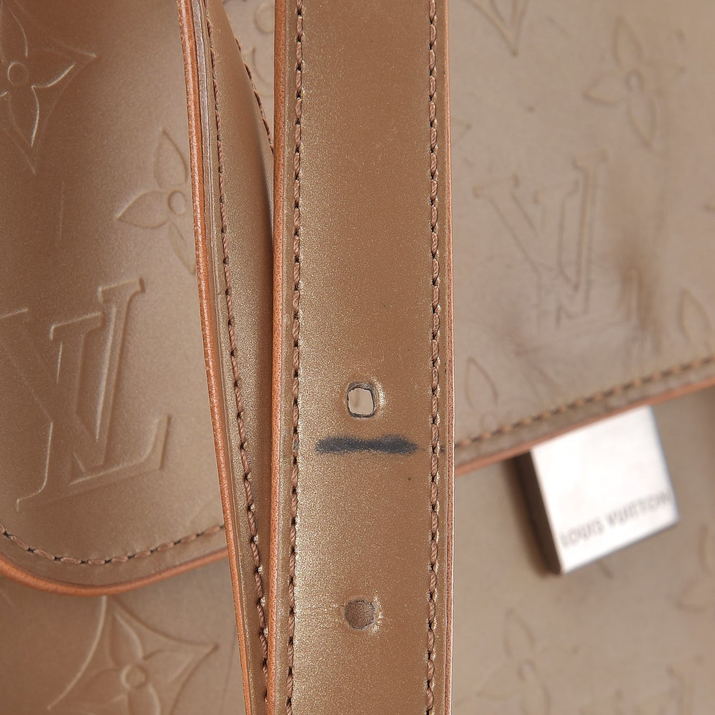 Mat Monogram Webster Street Ambre