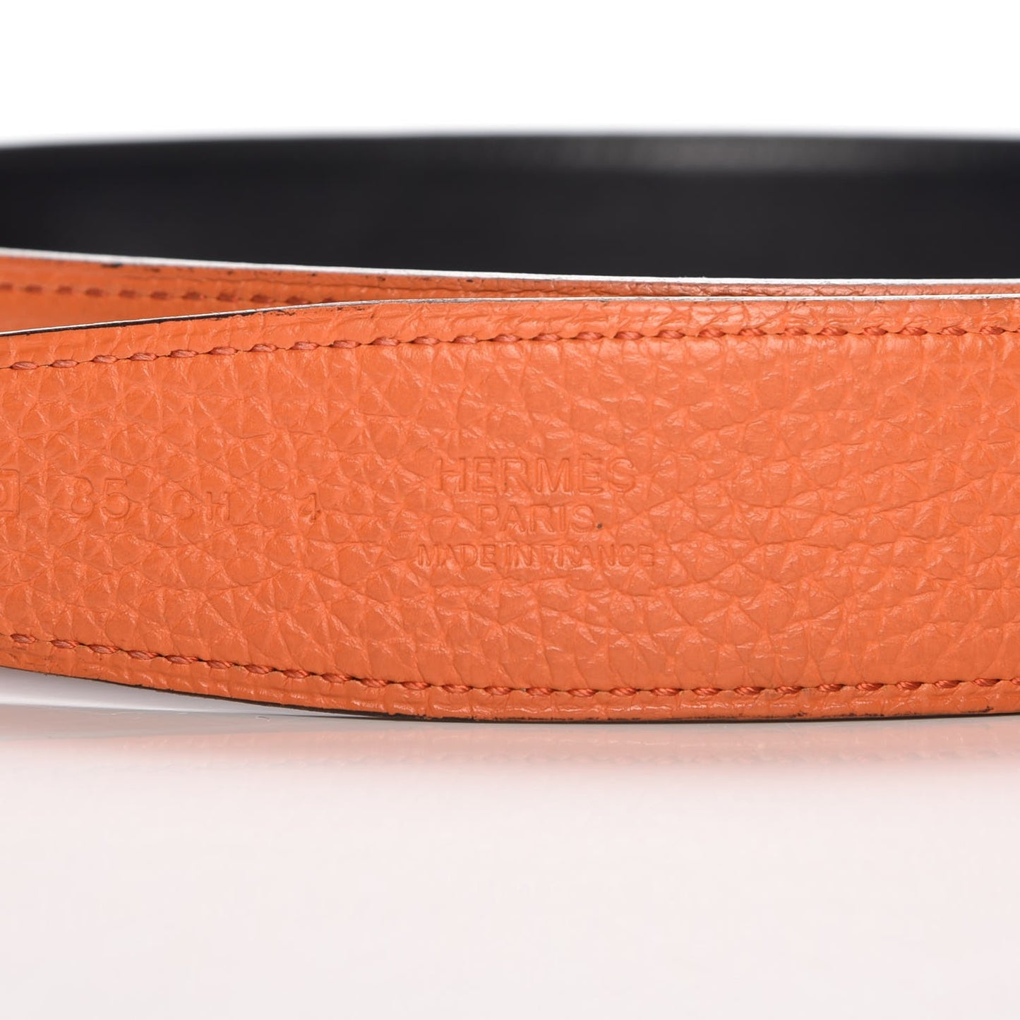 Box Togo 32mm Belt Strap 85 Black Orange