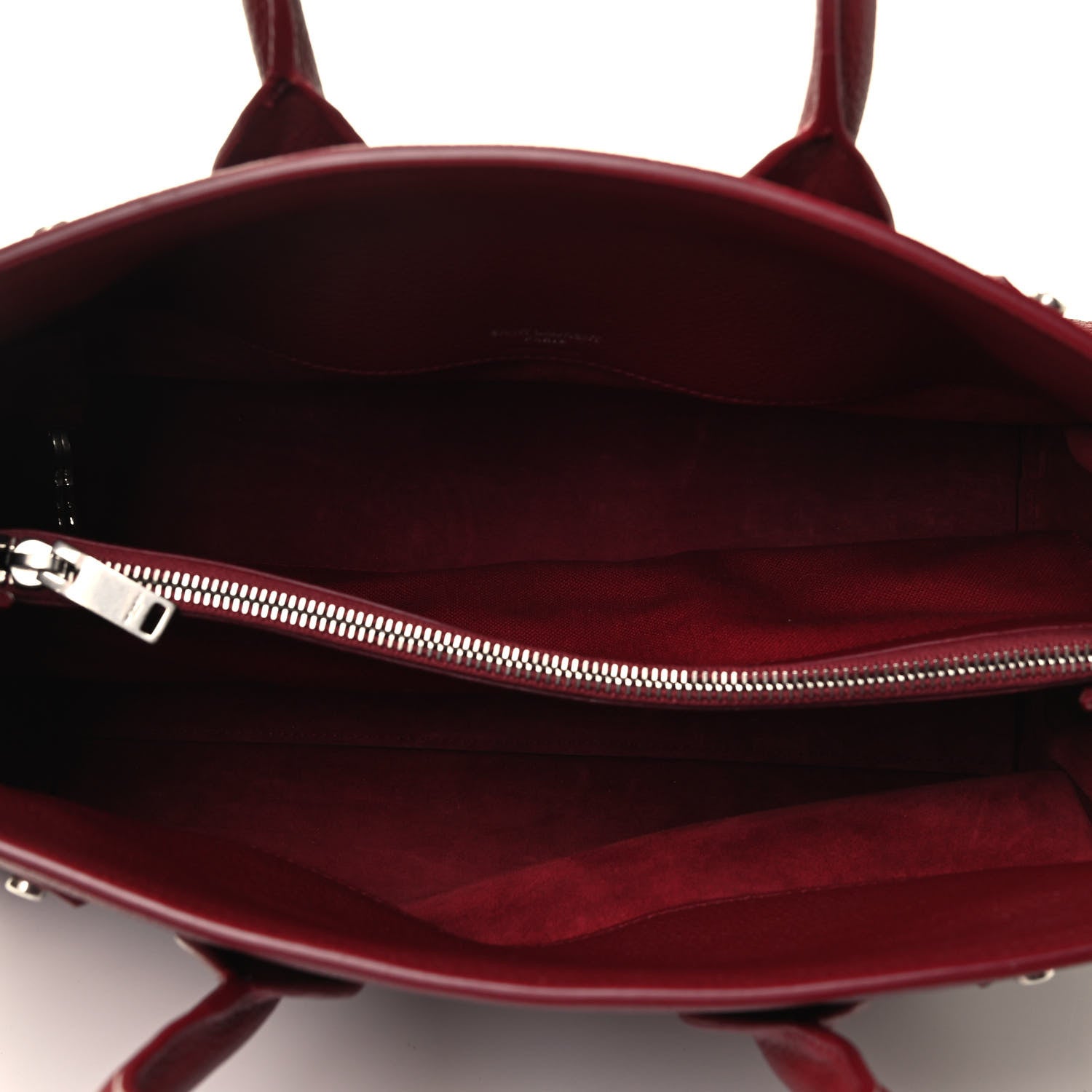 Saint Laurent Grained Calfskin Small Supple Sac De Jour Dark Pallisandre 4 of 4