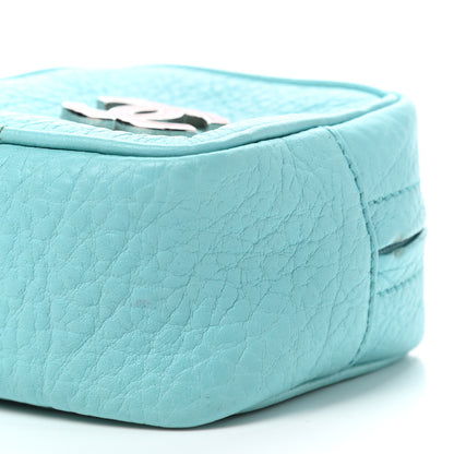 Chanel Calfskin CC Coin Purse Turquoise 11 of 11