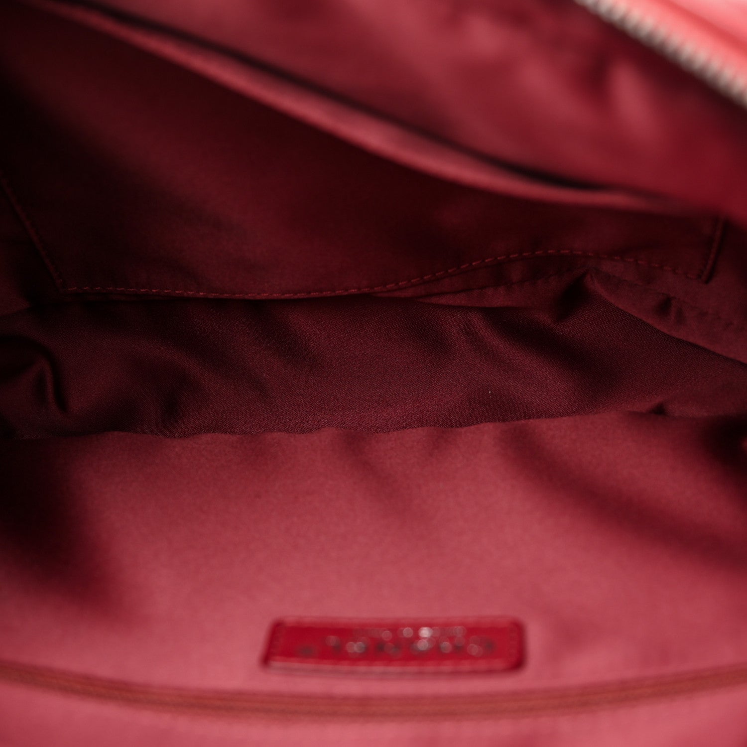 Chanel Lambskin Quilted Citizen Zip Large Flap Dark Red 5 of 12