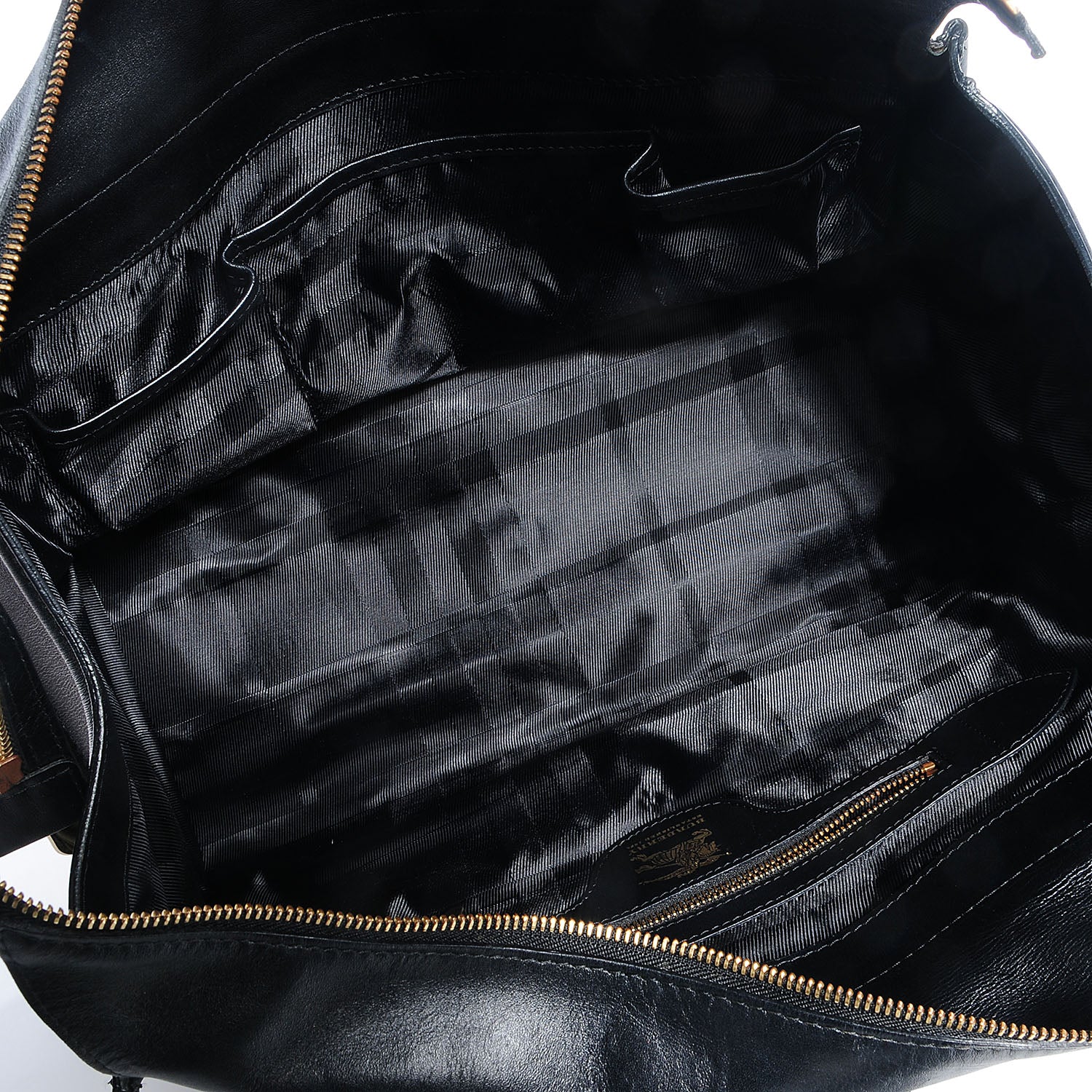 Burberry Quilted Calfskin Large Manor Tote Black 6 of 11