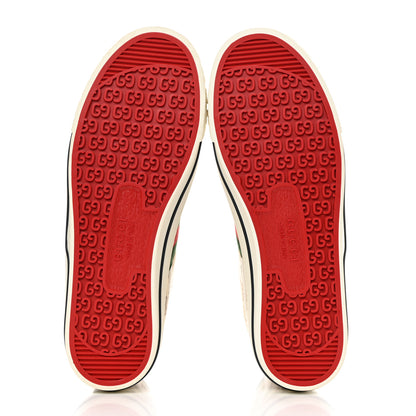 Gucci Canvas GG Monogram Web Womens 1977 Tennis High Top Sneakers 40 Ebony 5 of 8