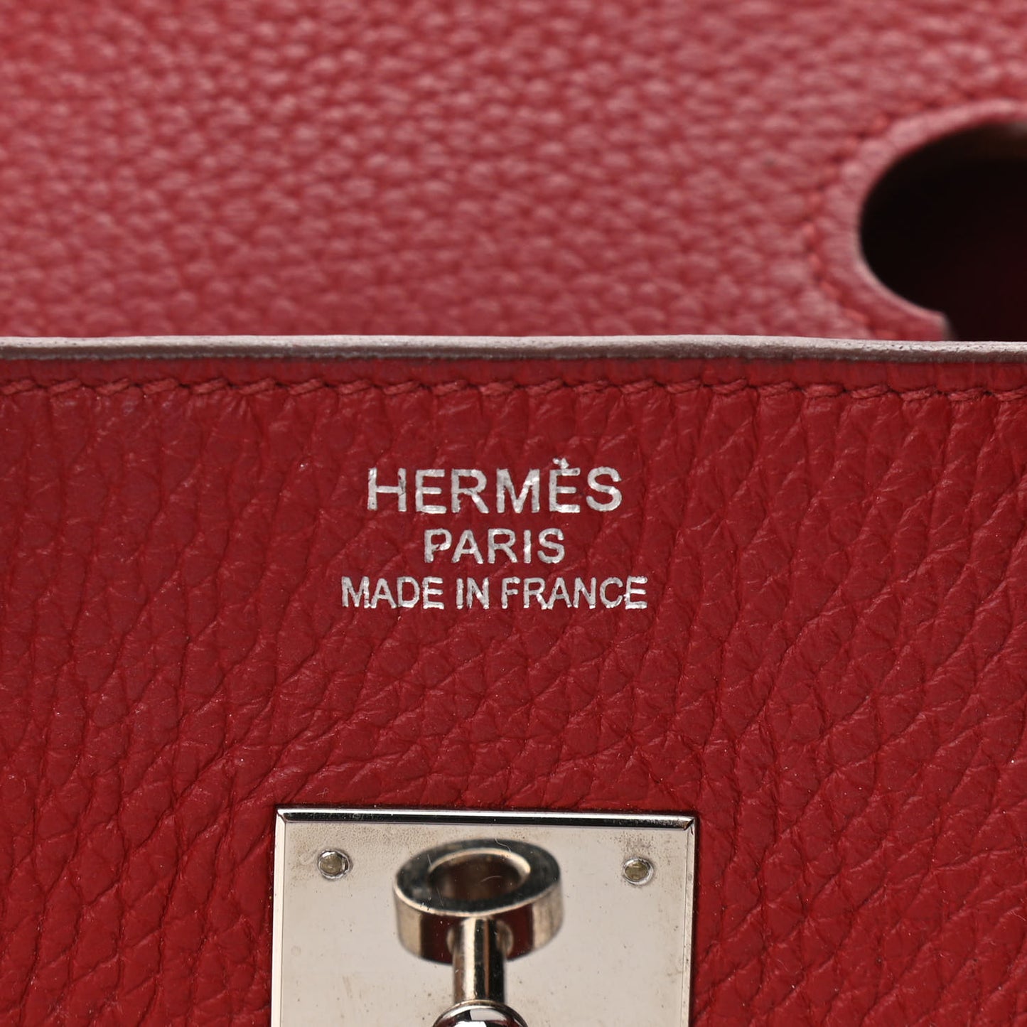 Togo Birkin 35 Rouge Garance