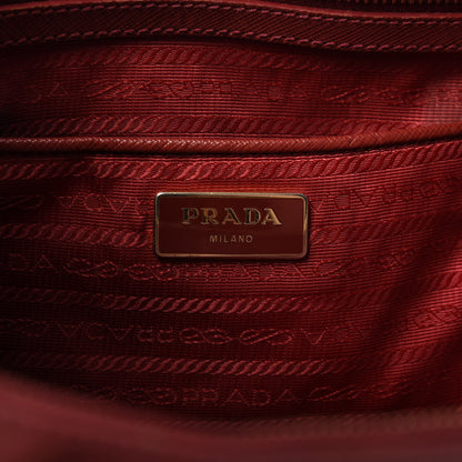 Prada Saffiano Large Galleria Double Zip Tote Fuoco 8 of 10