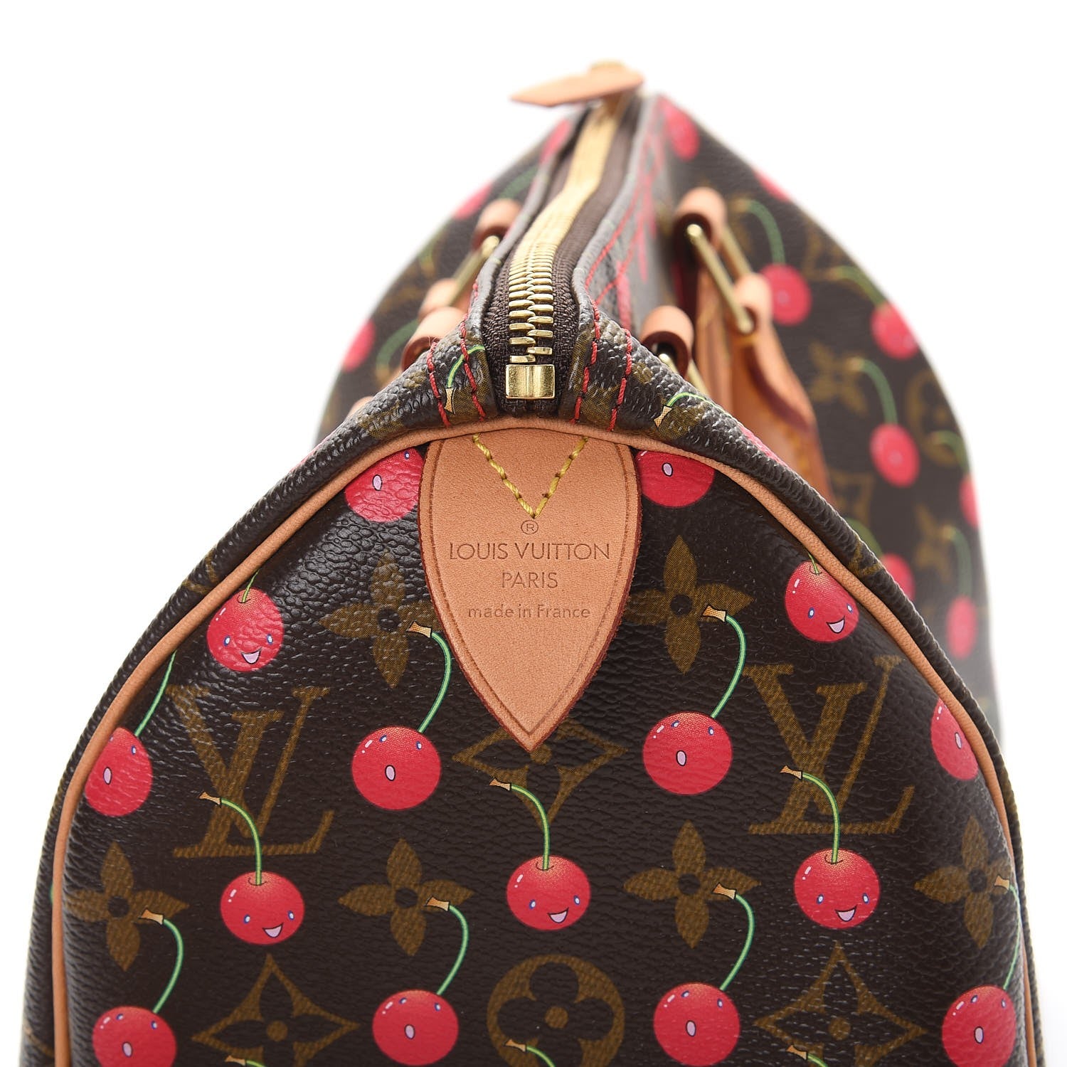 Louis Vuitton Monogram Cerises Speedy 25 6 of 10