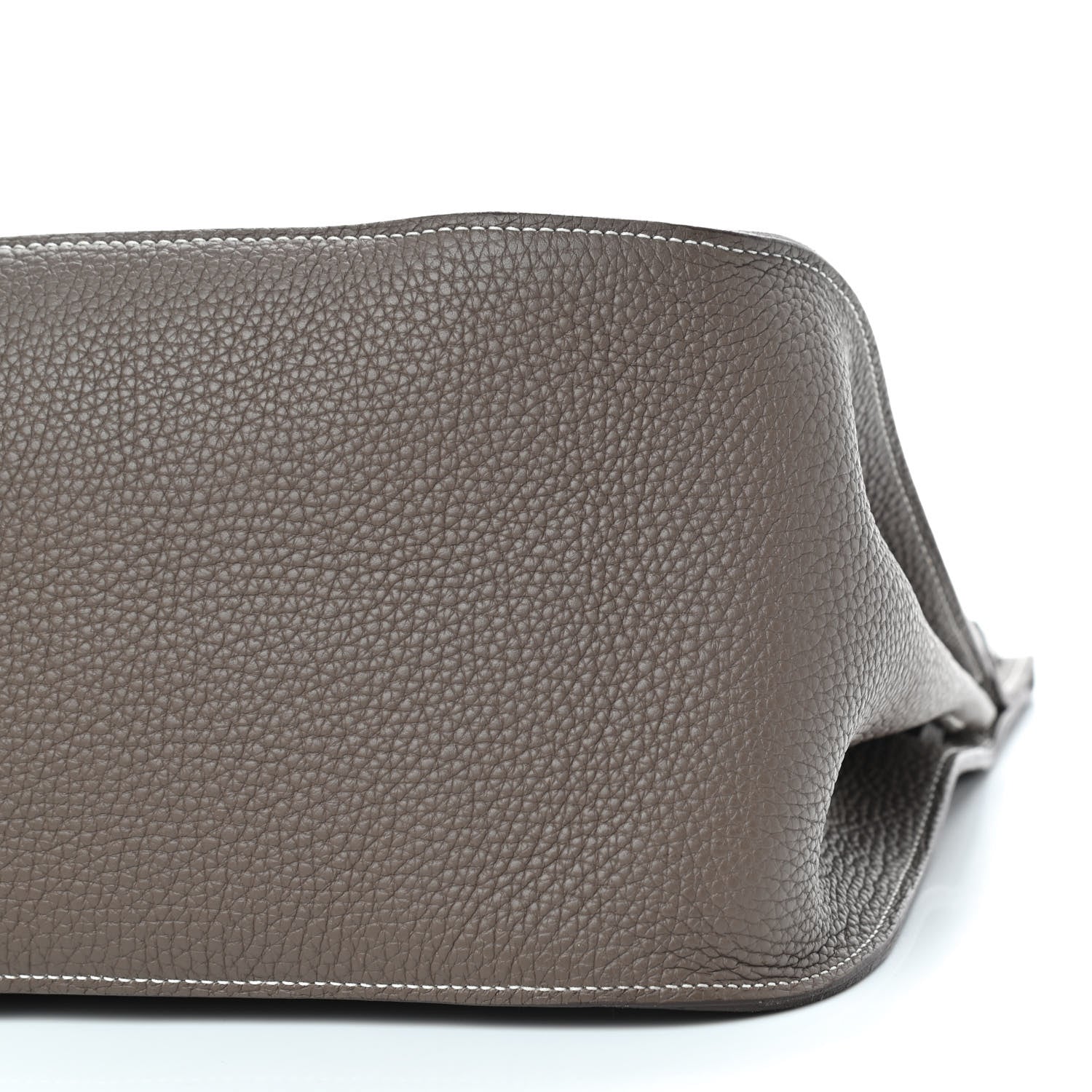 Hermes Taurillon Clemence Jypsiere 37 Etoupe 6 of 8