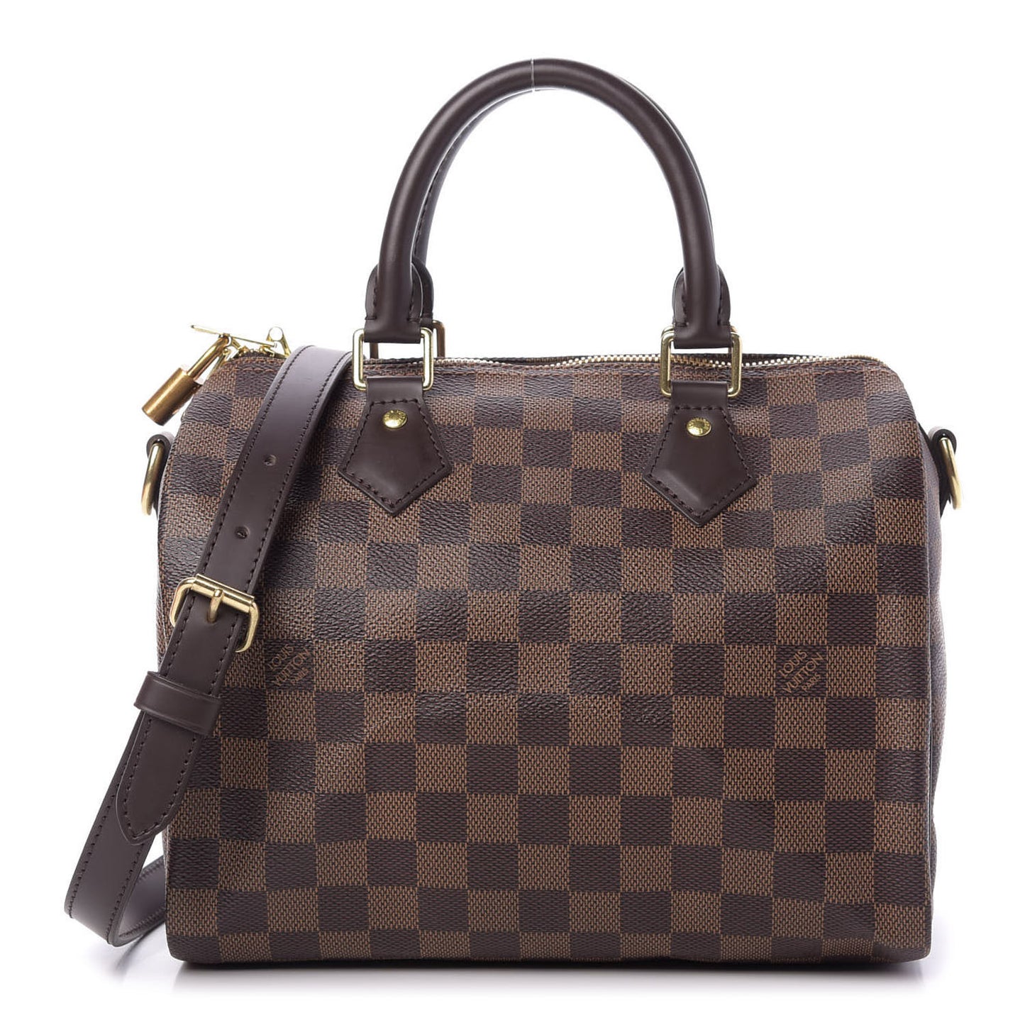 Damier Ebene Speedy Bandouliere 25