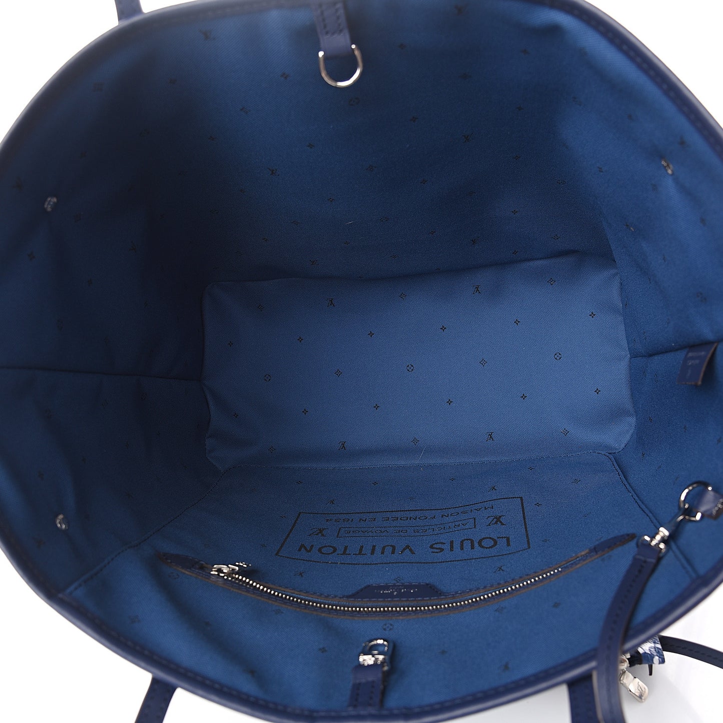 Monogram Escale Neverfull MM Blue