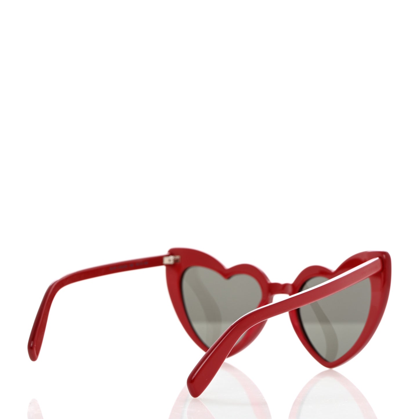 Acetate Heart Frame Loulou SL181 Sunglasses Red