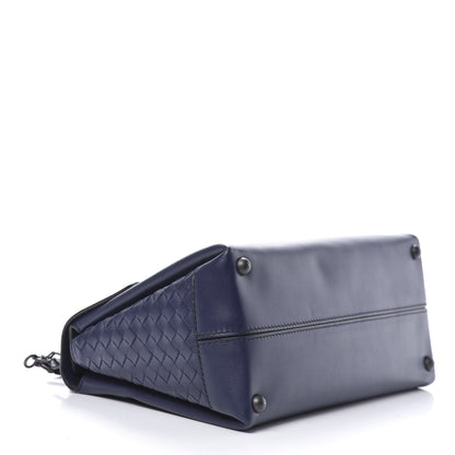 Bottega Veneta French Calfskin Medium Piazza Bag Atlantic 4 of 9