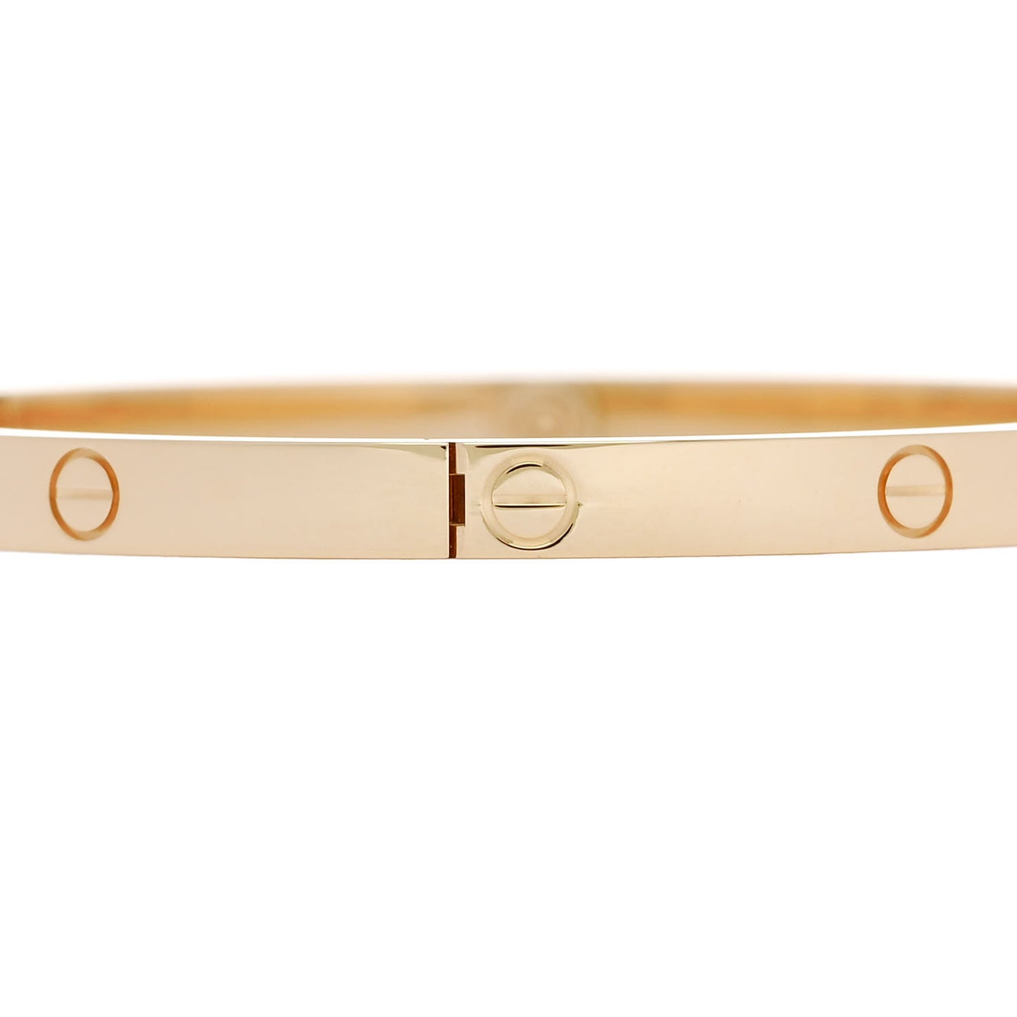 18K Yellow Gold Small LOVE Bracelet 16