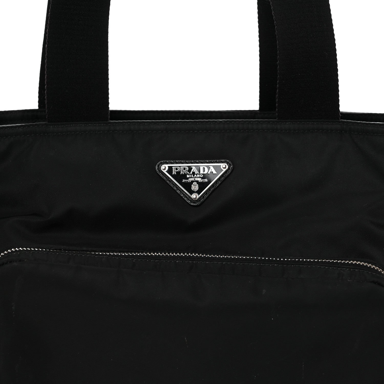 Prada Tessuto Nylon Vela Diaper Bag Black 8 of 11