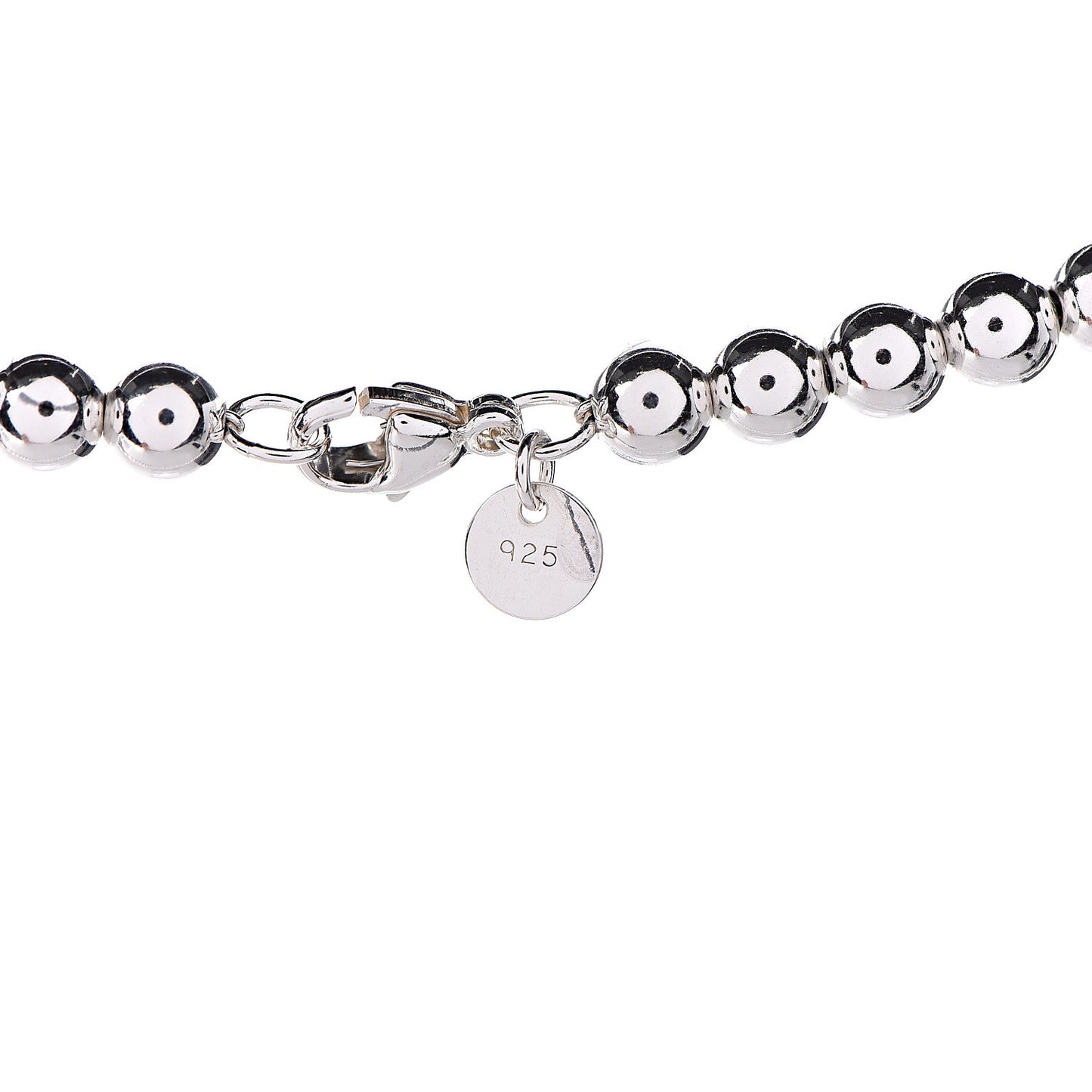 Sterling Silver HardWear Graduated Ball Necklace