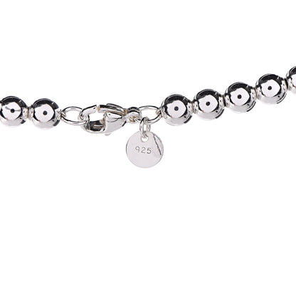 Tiffany Sterling Silver HardWear Graduated Ball Necklace 4 of 5