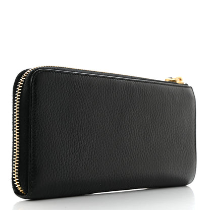 Prada Vitello Move Half Zip Wallet Black 3 of 8