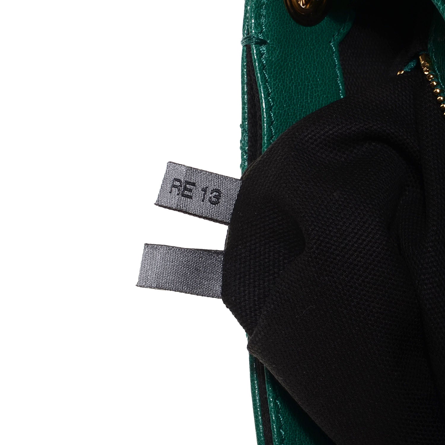Marc Jacobs Lambskin Baroque Large Single Flap Emerald 6 of 8