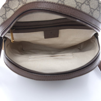 Gucci GG Supreme Monogram Calfskin Web Small Ophidia Day Backpack Beige Ebony New Acero 5 of 10