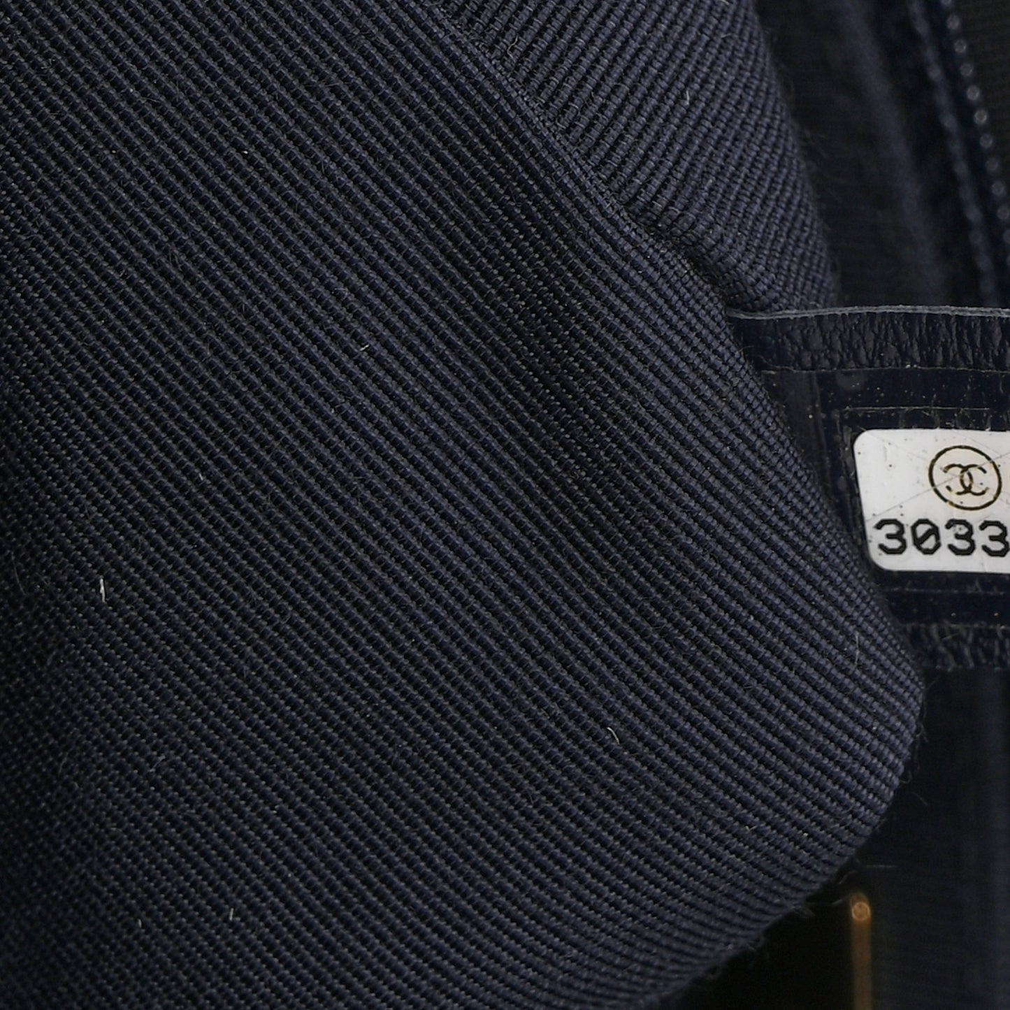 Lambskin Quilted Large Chanel 19 Flap Navy Blue
