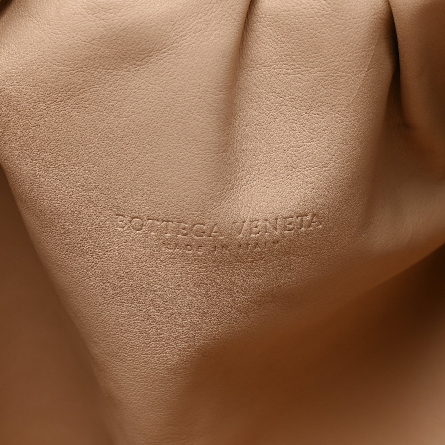 Bottega Veneta Smooth Butter Calf The Pouch Oversized Clutch Nude 6 of 9