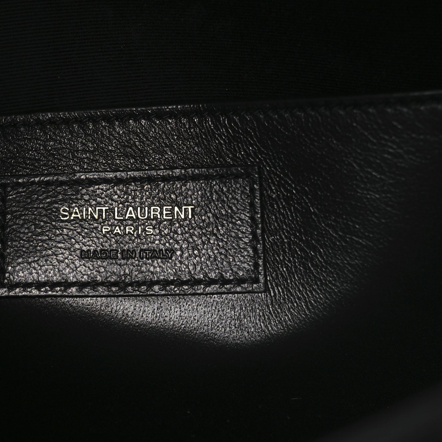 Shiny Calfskin Crocodile Embossed Manhattan Baguette Black