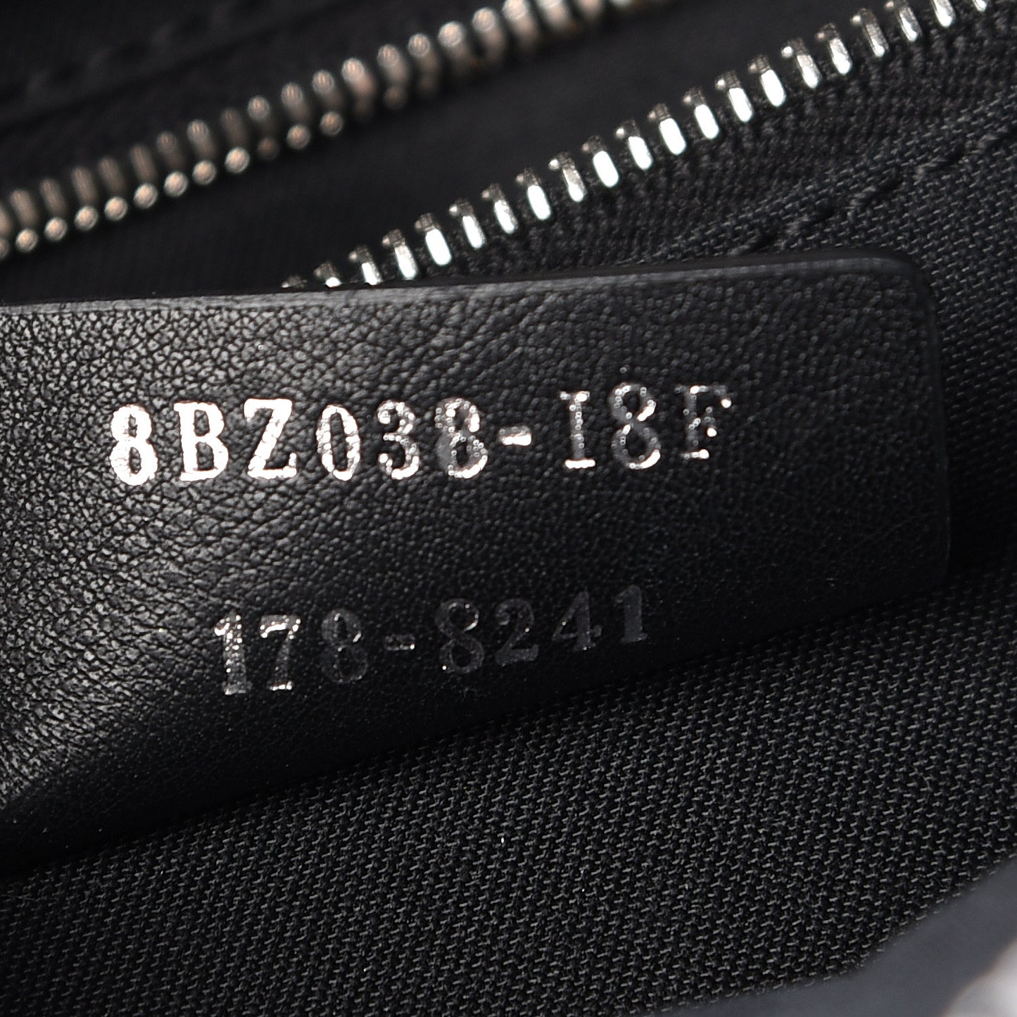 Shiny Nappa Trapuntata Mini Backpack Black