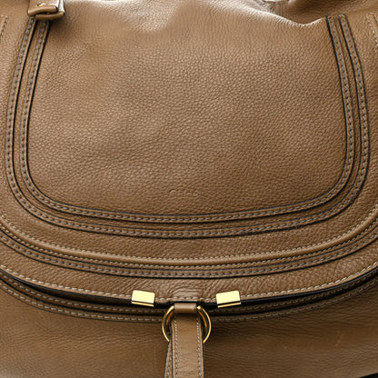 Chloe Calfskin Large Marcie Hobo Nut 7 of 12