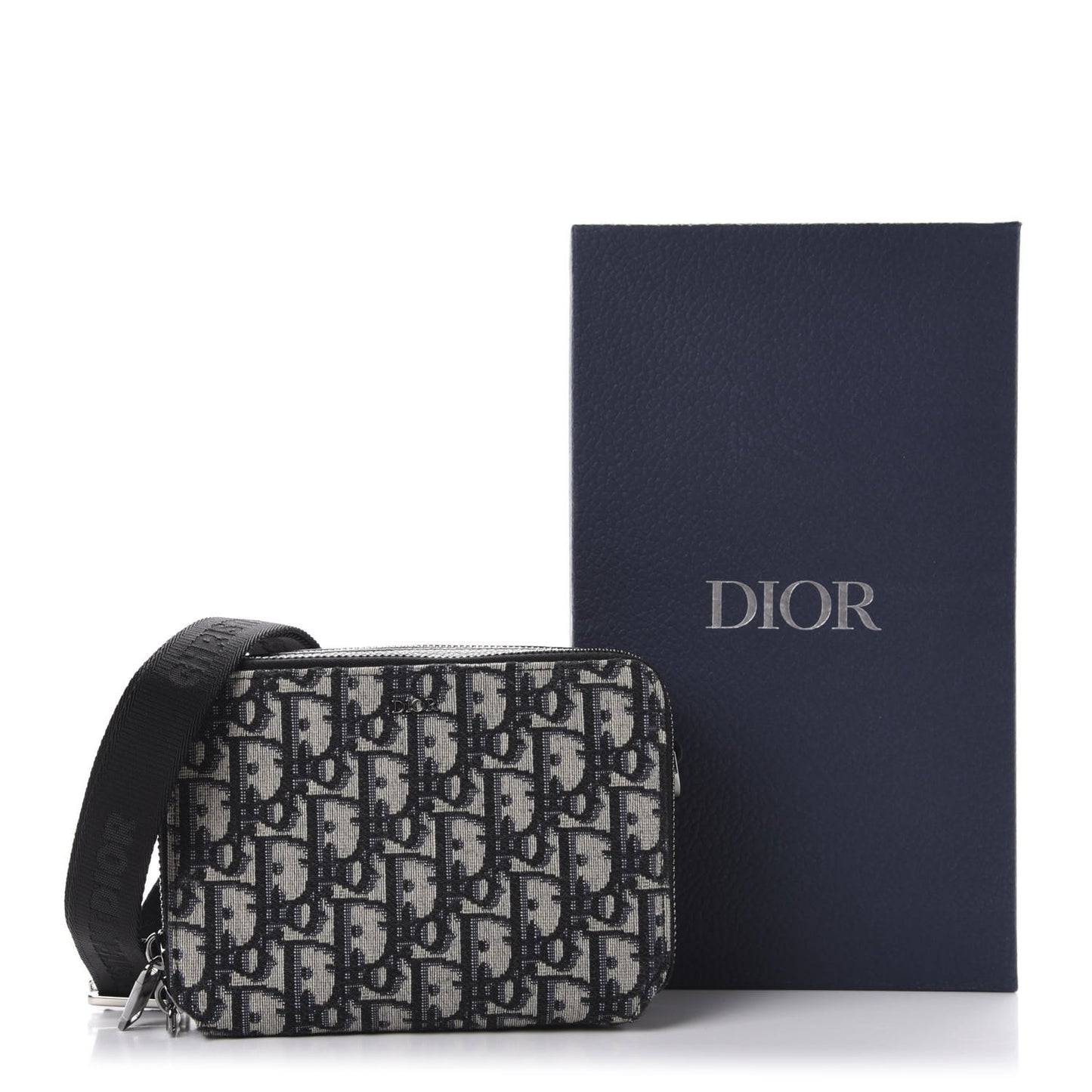 Oblique Pouch Navy Blue