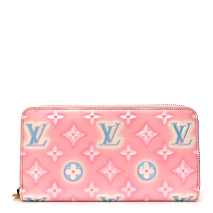 Louis Vuitton Vernis Valentine Zippy Wallet Light Pink Neon 1 of 10
