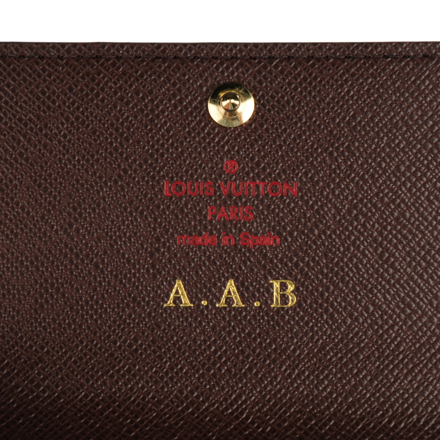 Louis Vuitton Damier Ebene Anais Wallet 6 of 7