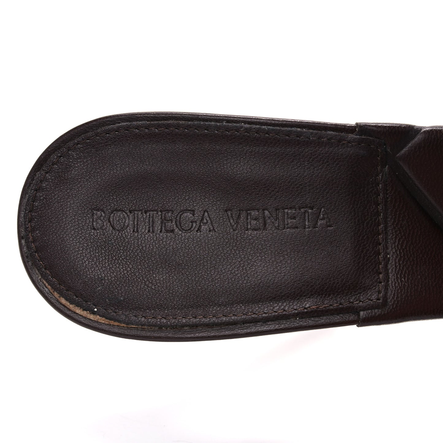 Nappa Quilted Rubber Lido Mule Sandals 38.5 Fondant