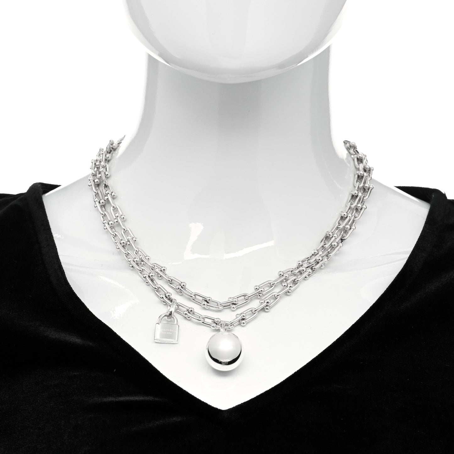 Sterling Silver HardWear Wrap Necklace