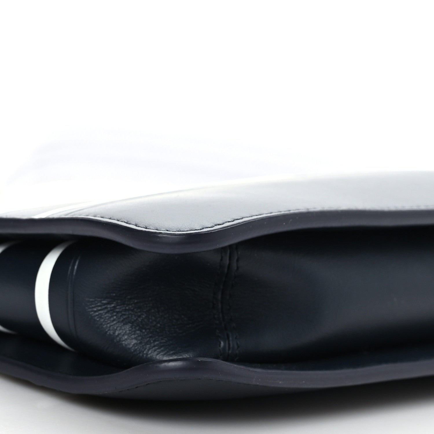 Christian Dior Calfskin Dior Vibe Pochette Blue White 7 of 8
