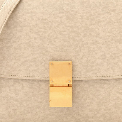 Celine Box Calfskin Medium Classic Box Bag Linen 8 of 11