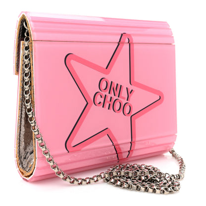 Jimmy Choo Acrylic I Want Choo Candy Clutch Pink 3 of 13