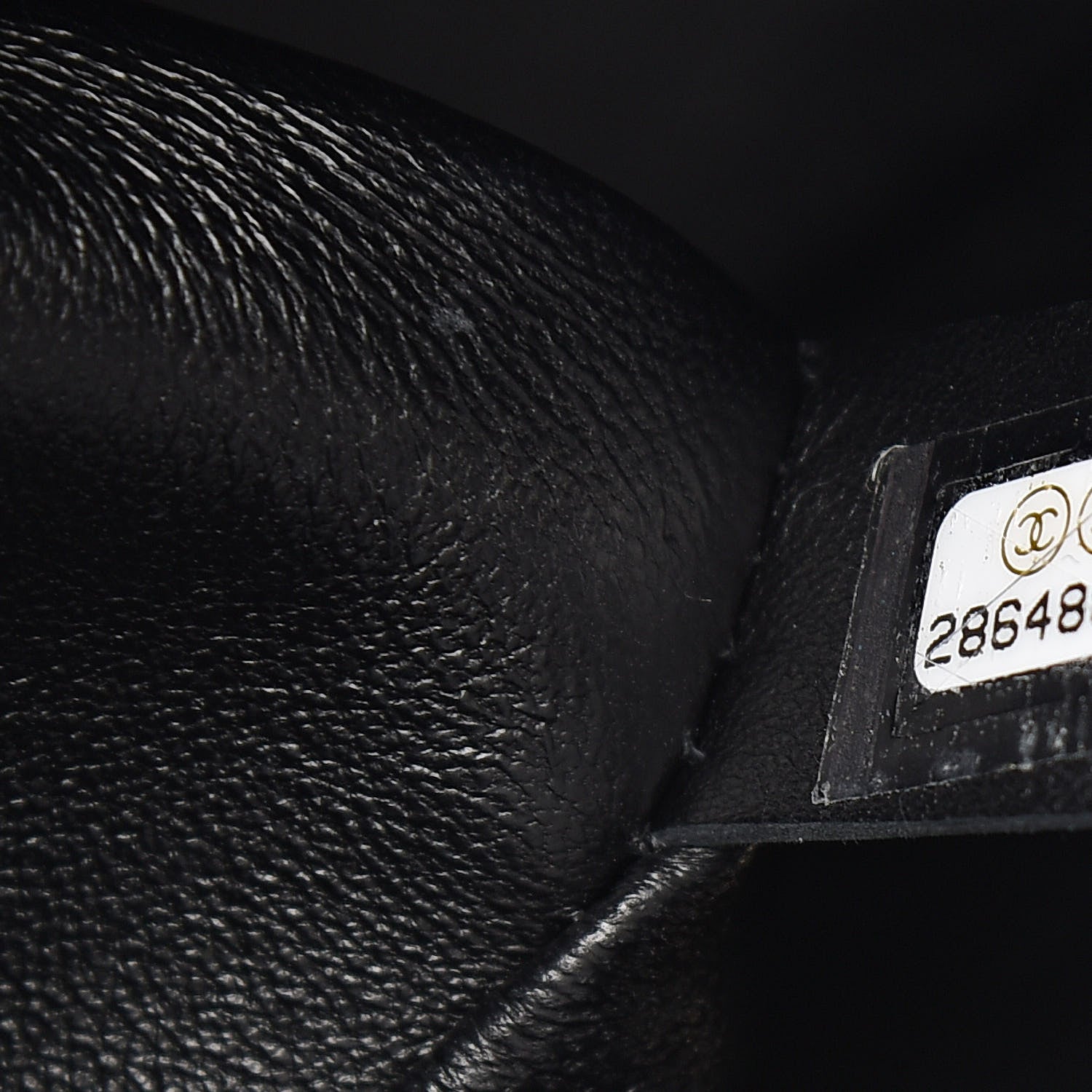 Chanel Lambskin Quilted Chain Backpack Black 7 of 17