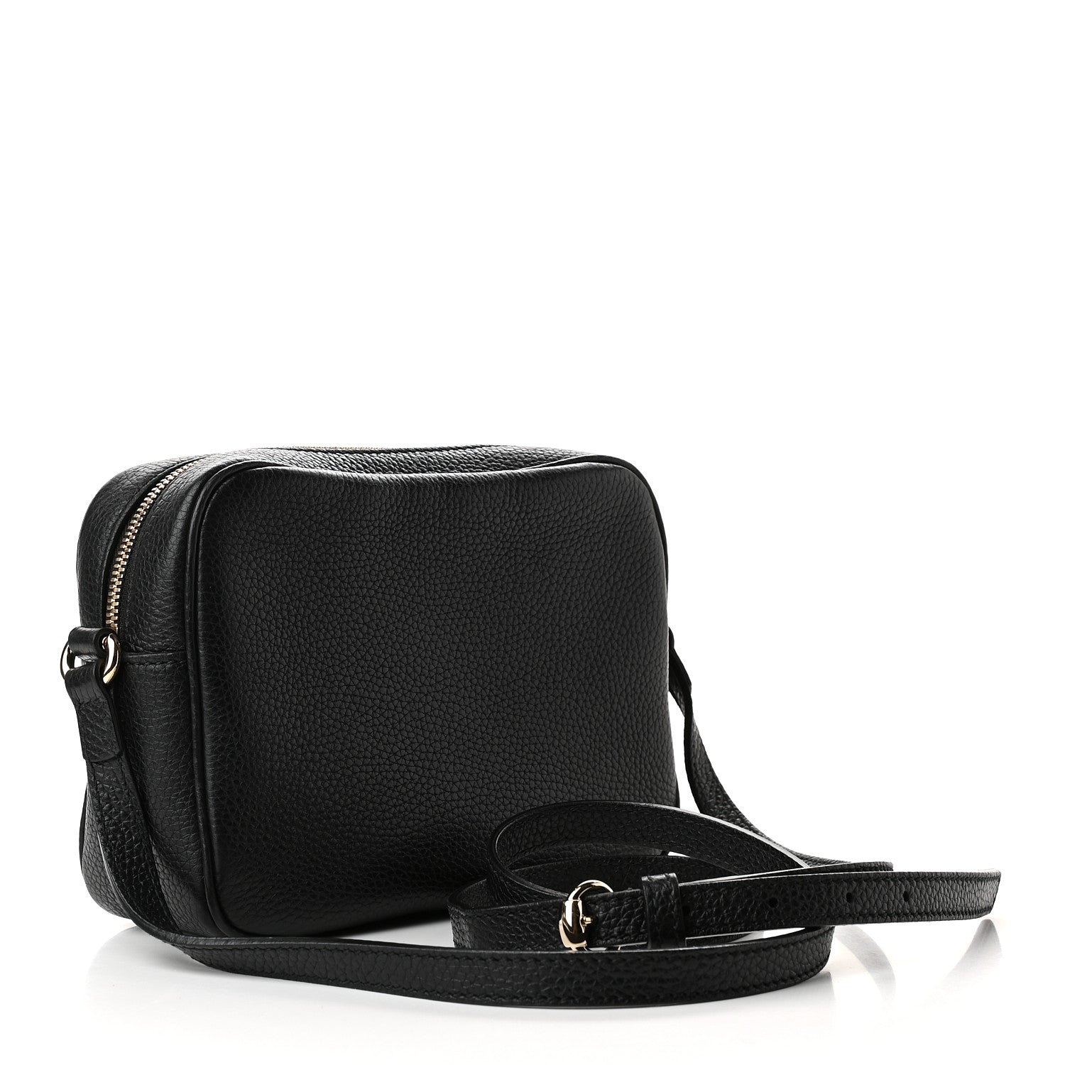 Gucci Pebbled Calfskin Small Soho Disco Bag Black 3 of 10