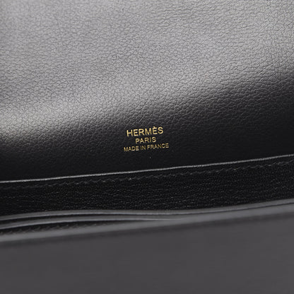 Hermes Evergrain Mini Sac Roulis Black 6 of 10