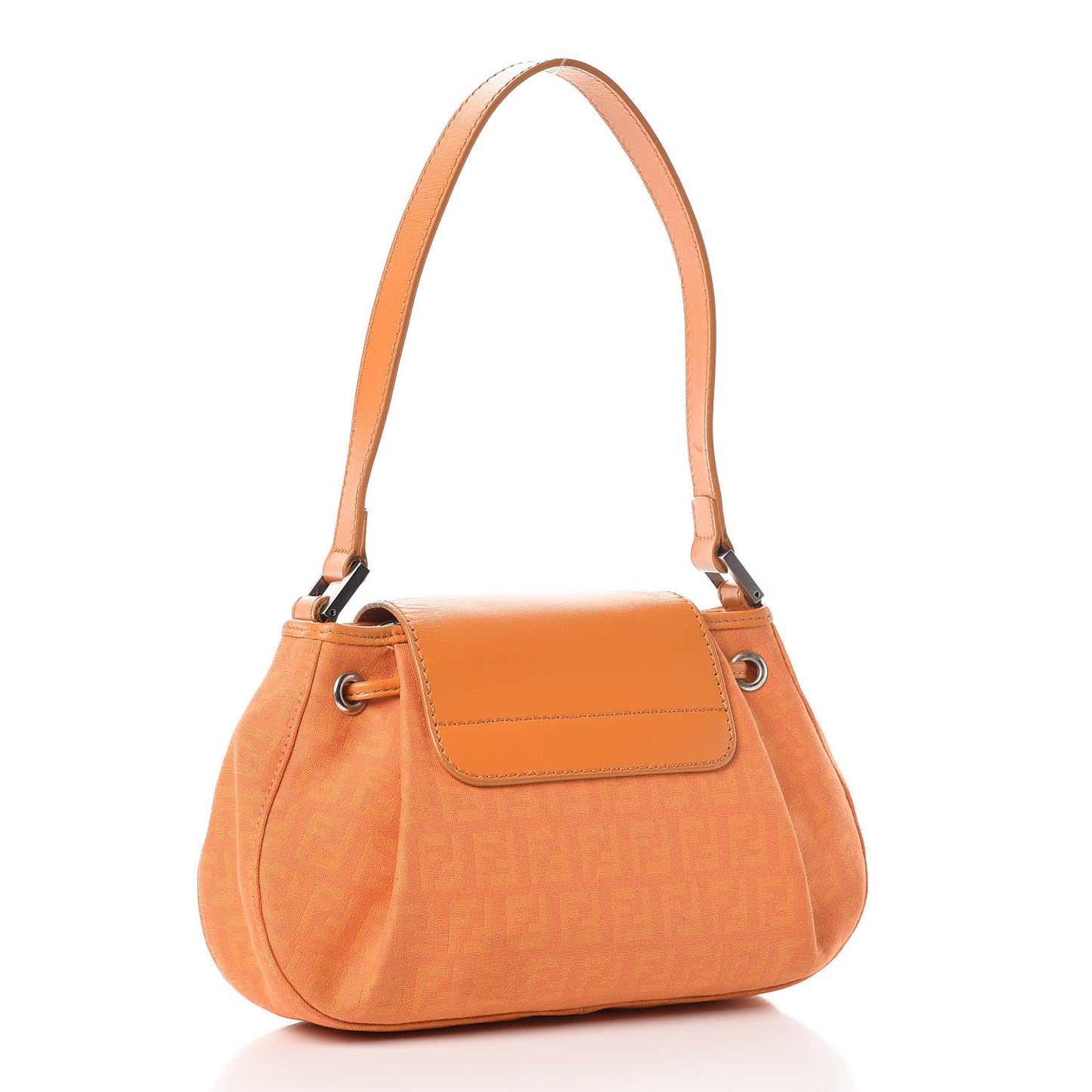 Zucchino Cuoio Shoulder Bag Mandarino