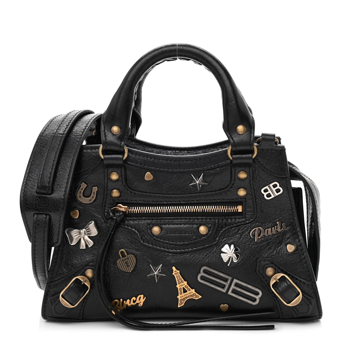 Agneau Neo Classic Hardware Pins Mini City Black