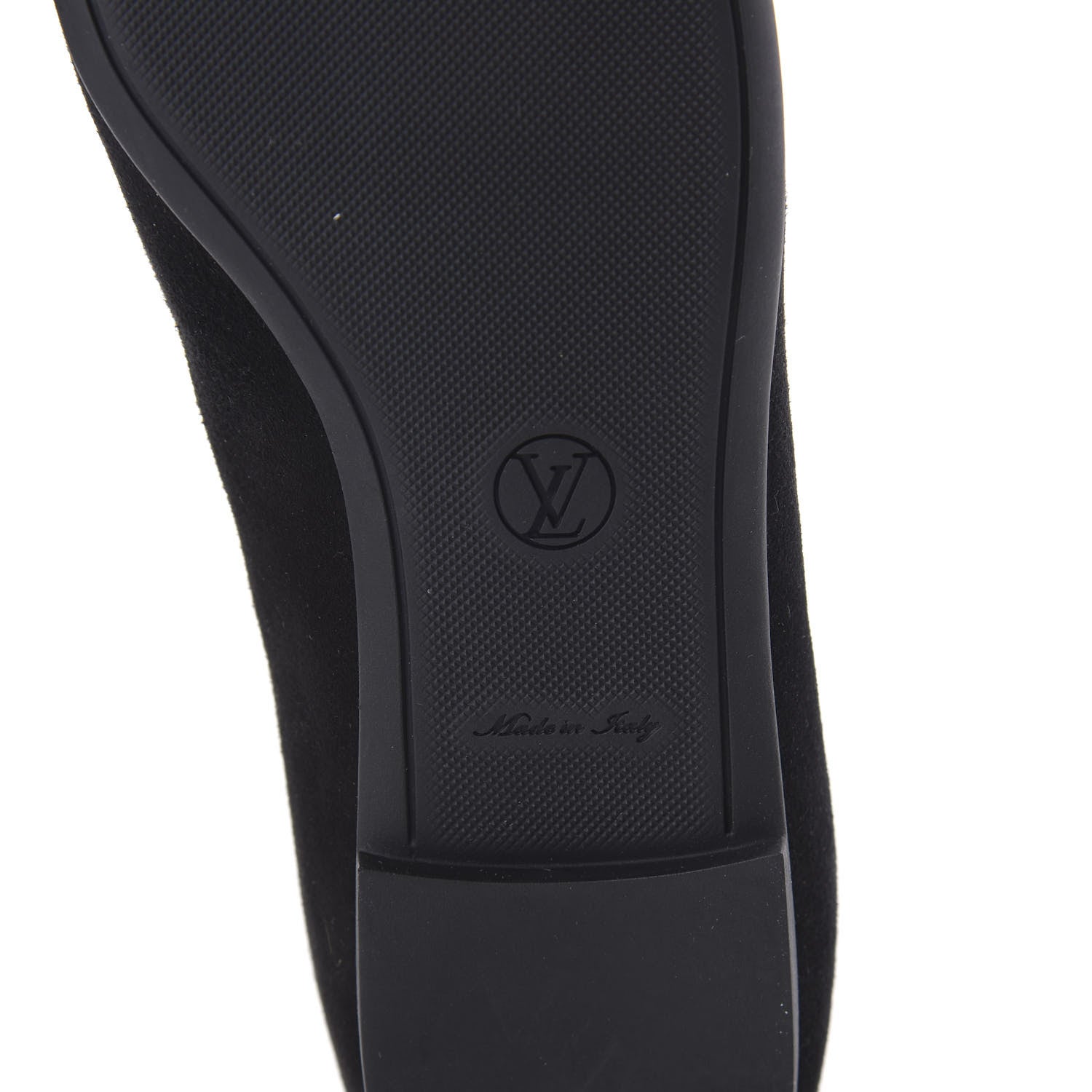 Louis Vuitton Suede Monogram Uniformes Ballet Flats 36 Black 6 of 8