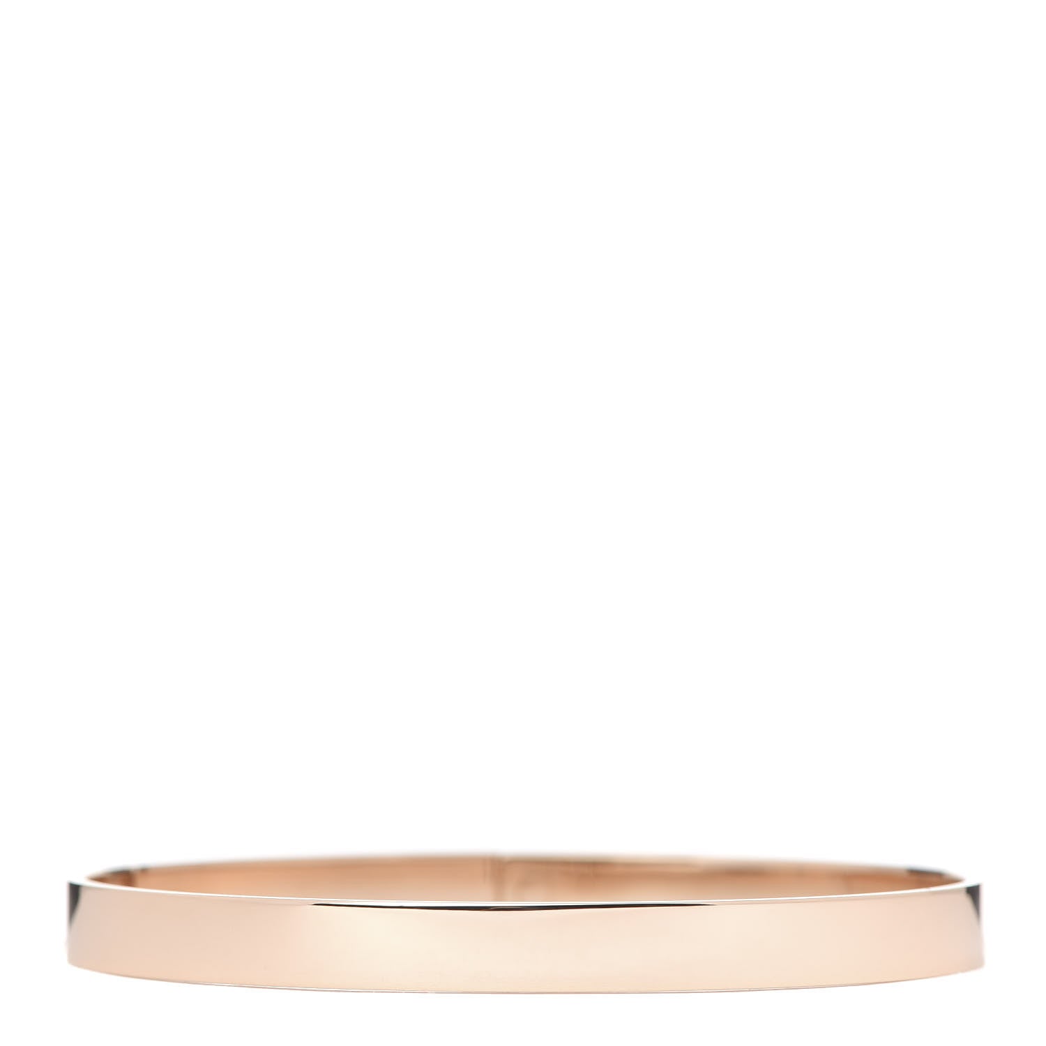 Hermes 18K Rose Gold Diamond PM Kelly Bracelet ST 3 of 6
