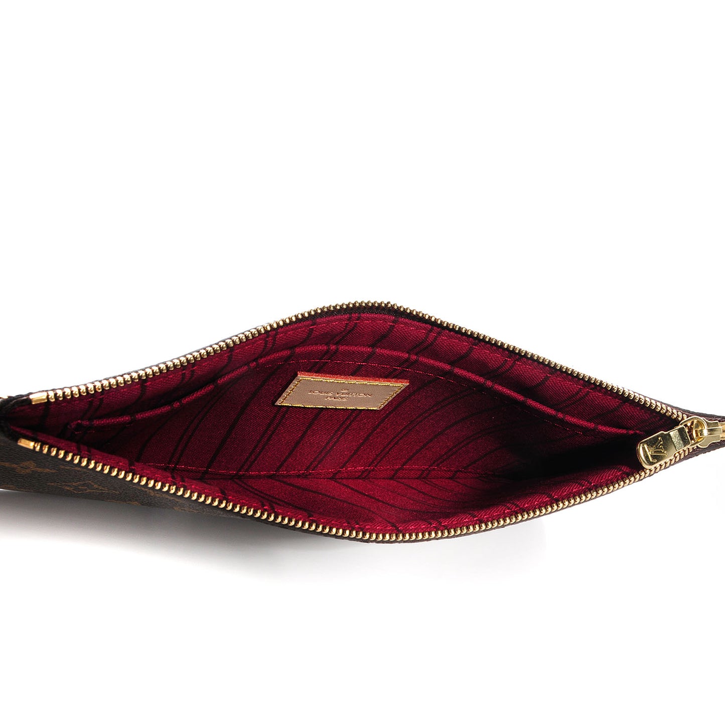 Monogram Neverfull MM GM Pochette Fuchsia