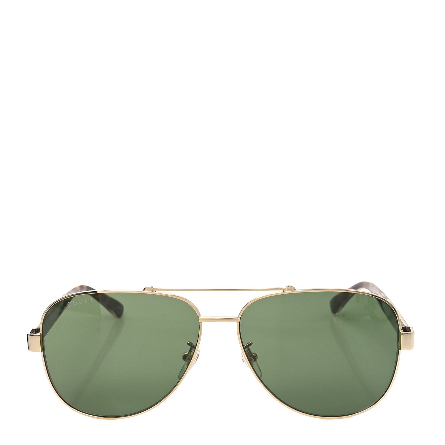 Gucci Web Aviator Sunglasses GG0528S Tortoise 2 of 8