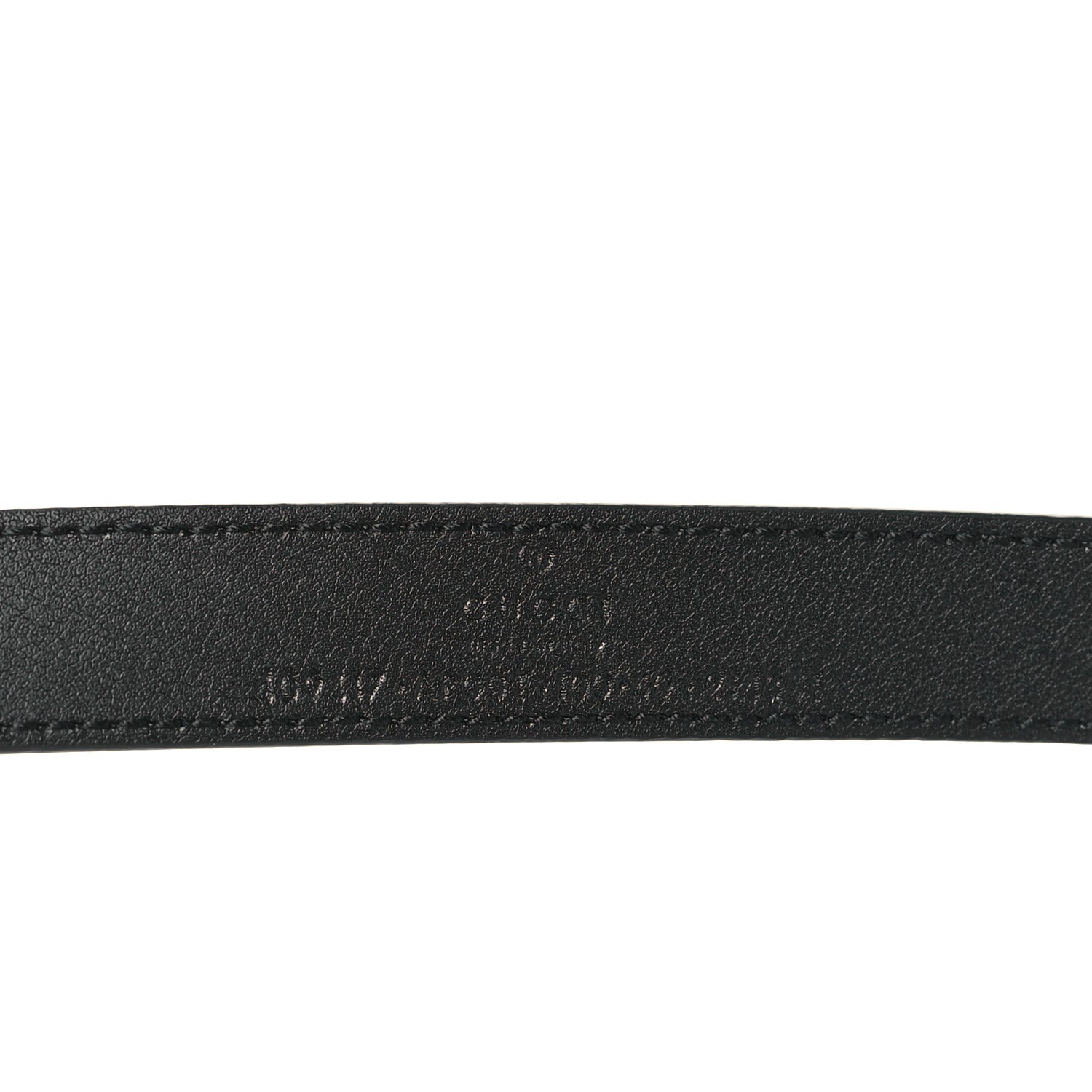 Gucci Calfskin Double G 20mm Belt 100 40 Black 4 of 6