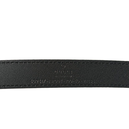 Gucci Calfskin Double G 20mm Belt 100 40 Black 4 of 6