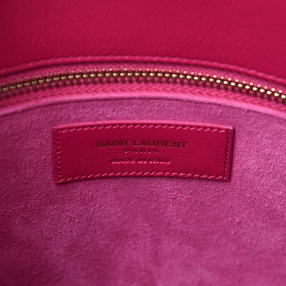 Saint Laurent Calfskin Small Sac De Jour Bubblegum 5 of 11