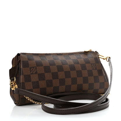 Louis Vuitton Damier Ebene Eva Clutch 3 of 12
