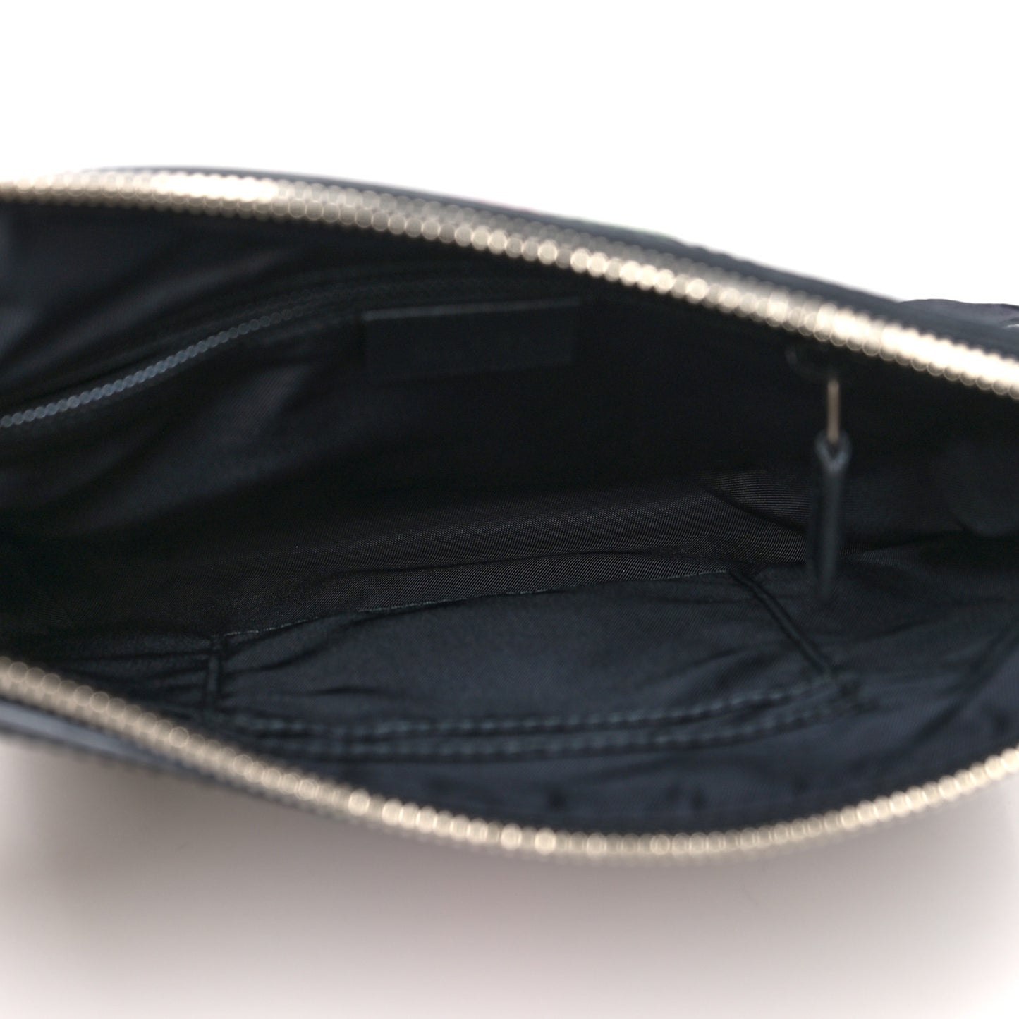 GG Supreme Monogram Web Messenger Bag Black